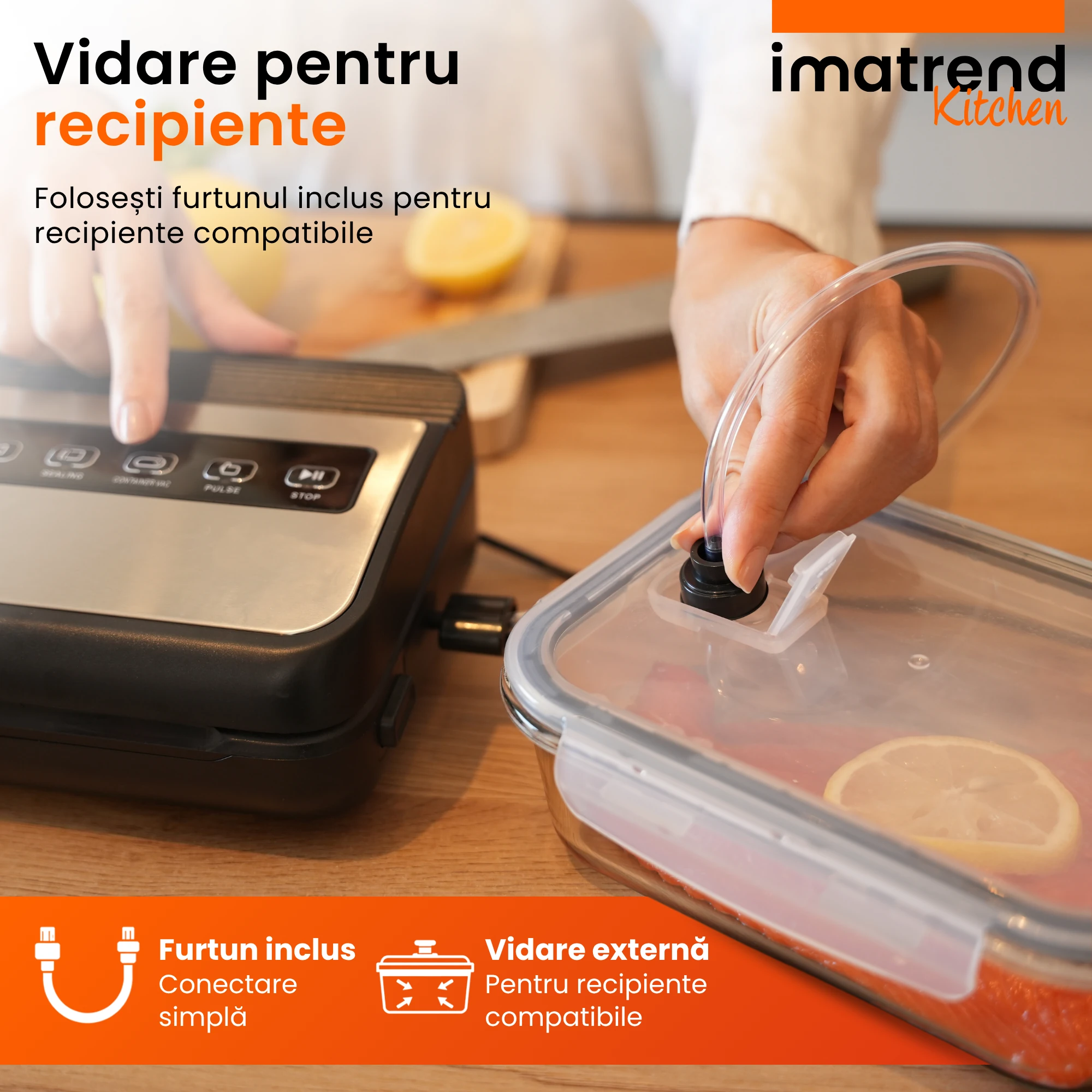 Aparat de vidat alimente IMA Trend, model 8867, imagine de prezentare 5