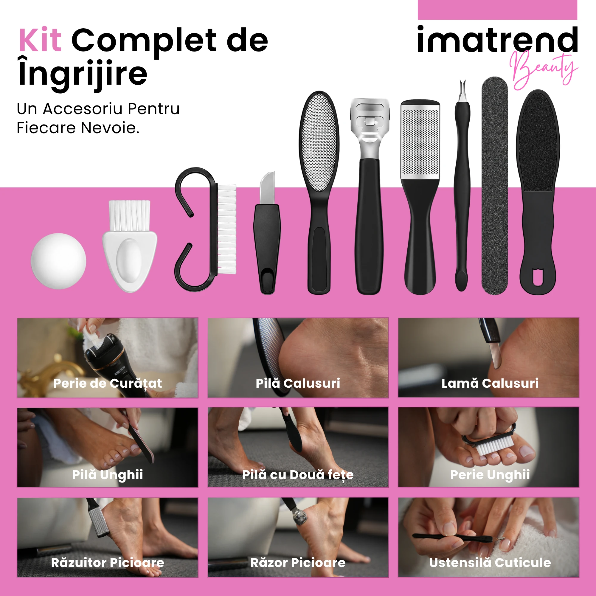 Pilă electrică pentru călcâie IMA Trend, model 2, imagine de prezentare 9