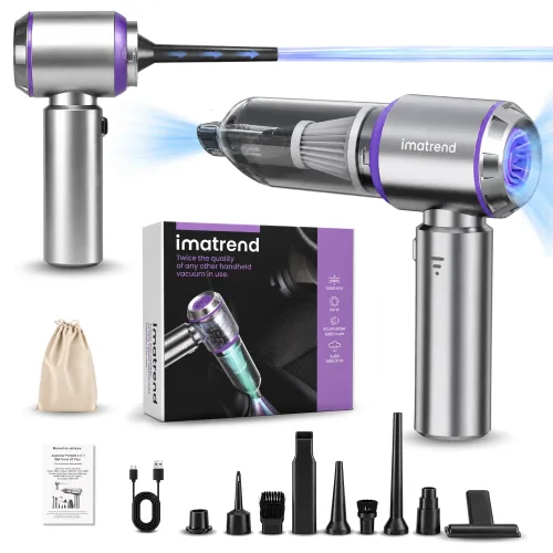 Aspirator portabil 4 in 1 IMA Trend ST Plus 6653, 100W, 15000Pa, HEPA, Auto & Casa