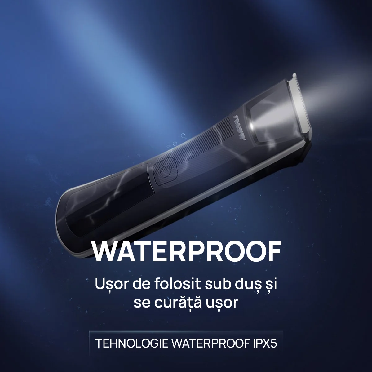 aparat tuns barba imatrend waterproof ipx5