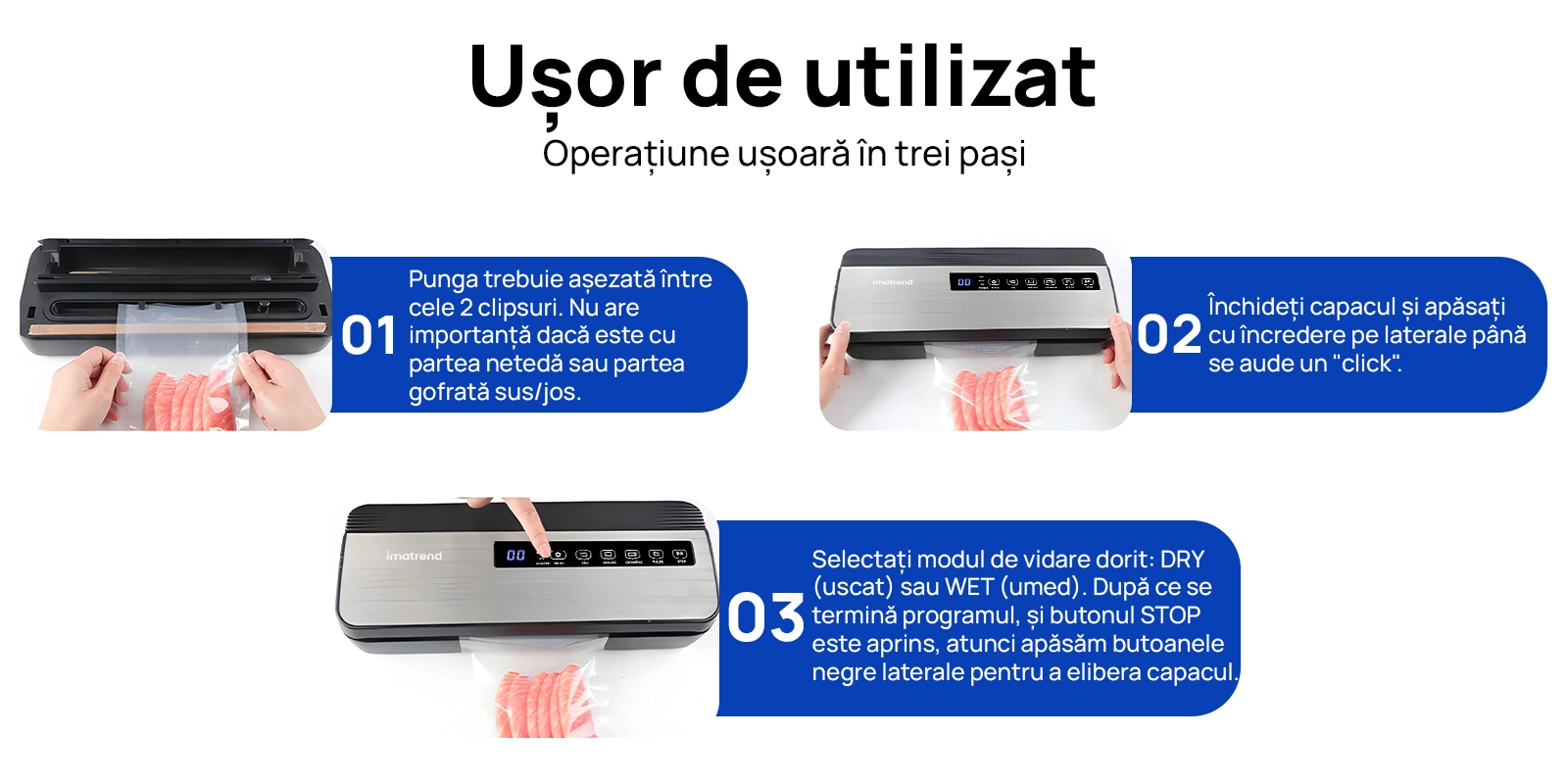 aparat vidat alimente imatrend 6in1 moduri functionare