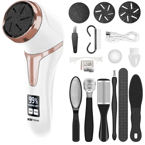 pila calcaie electrica imatrend set accesorii pedichiura