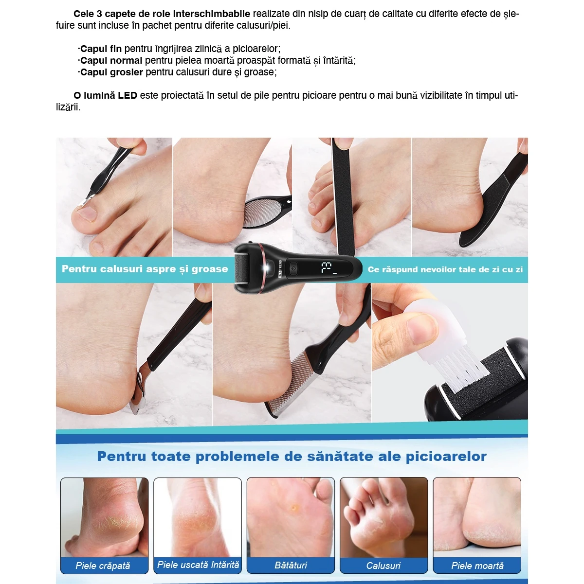 pila electrica calcai imatrend ingrijire picioare probleme