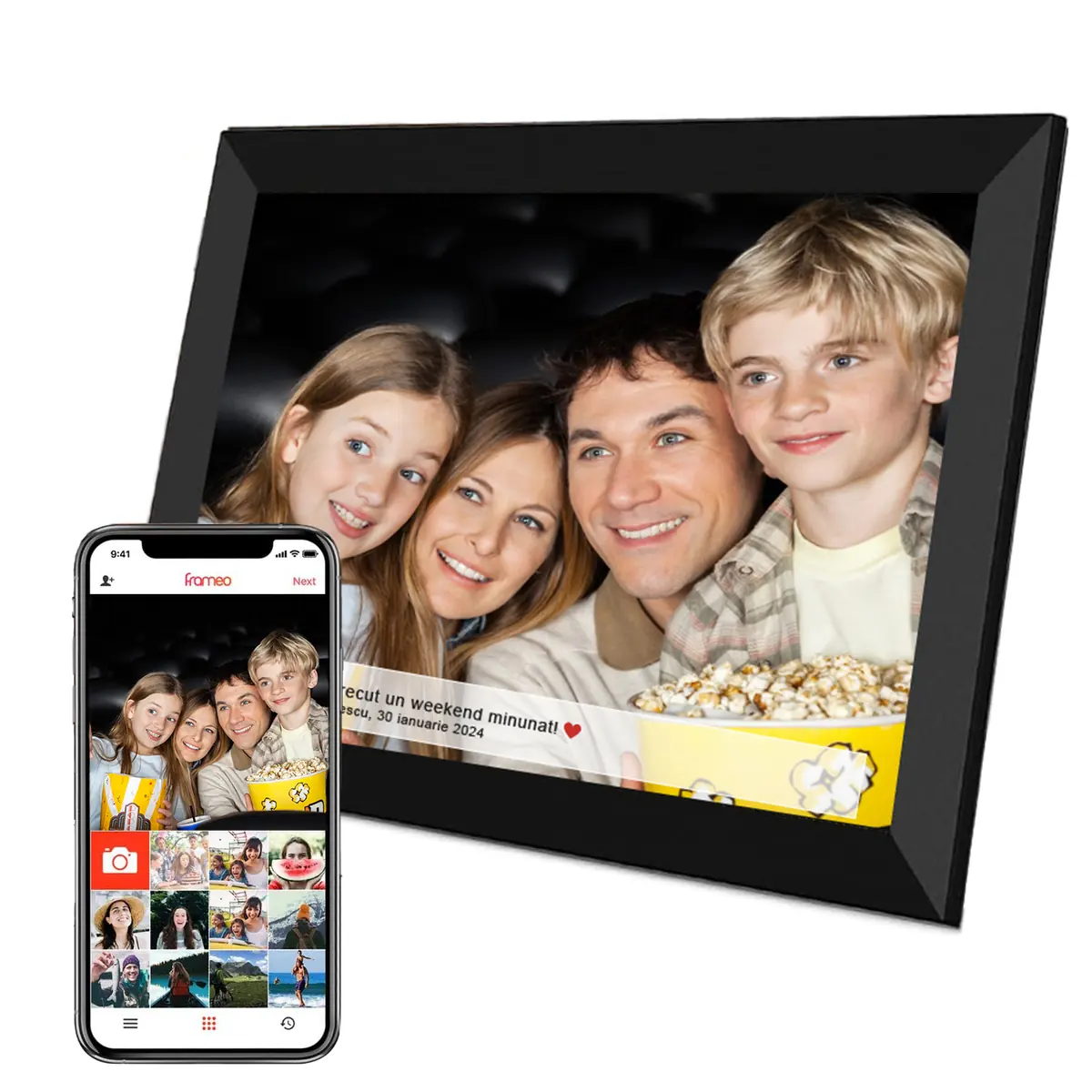 rama foto digitala imatrend frameo transfer poze