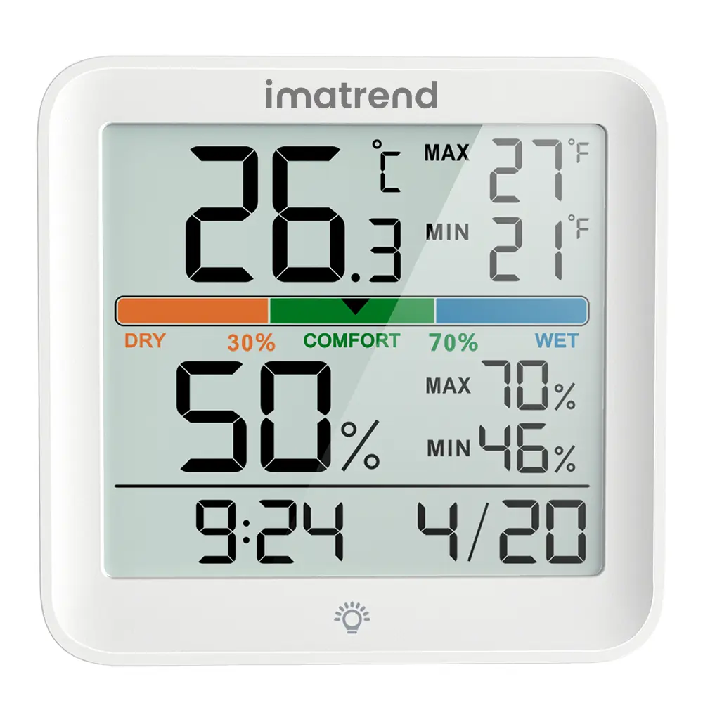 termometru higrometru imatrend afisaj digital