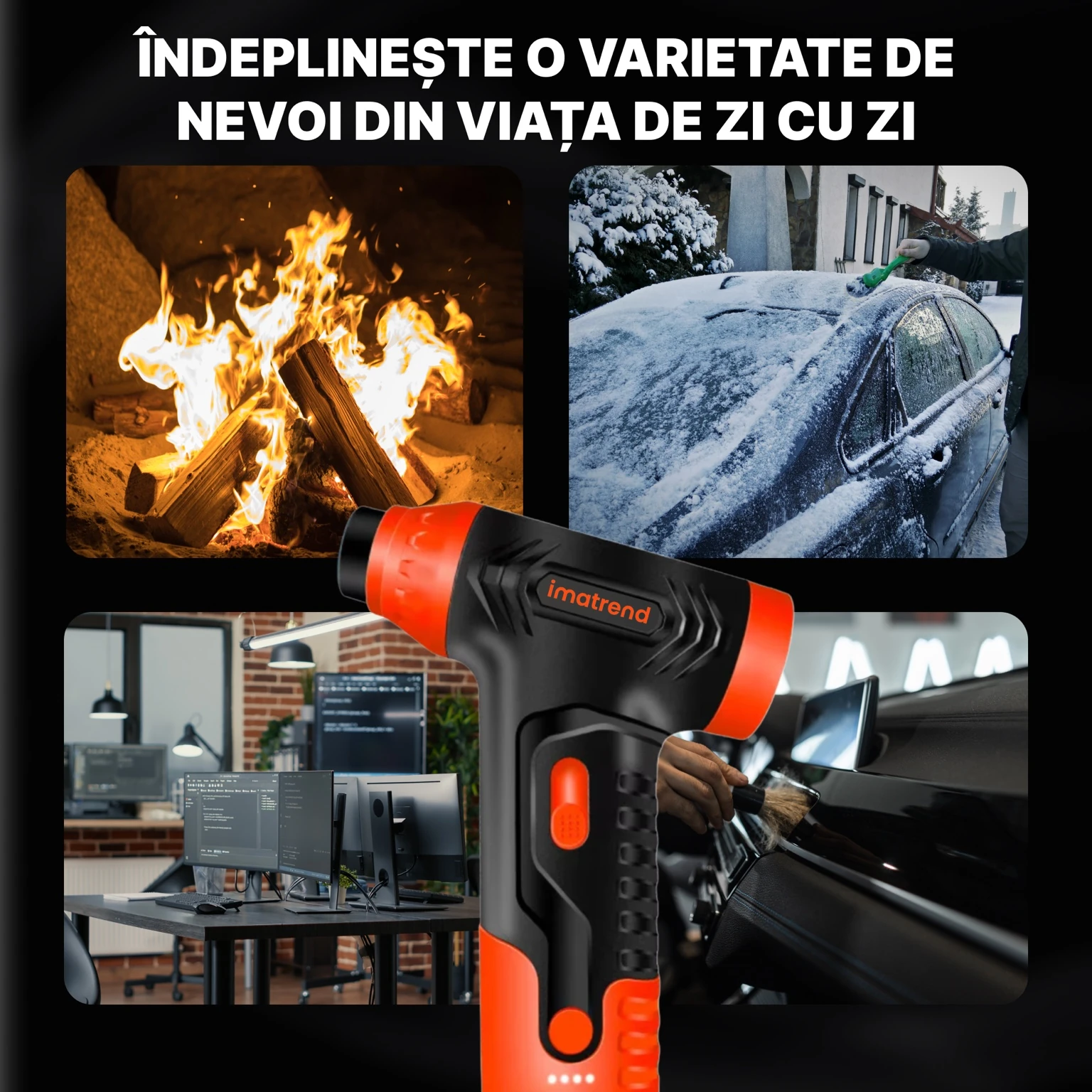 suflanta aer electrica imatrend aplicatii multiple casa auto