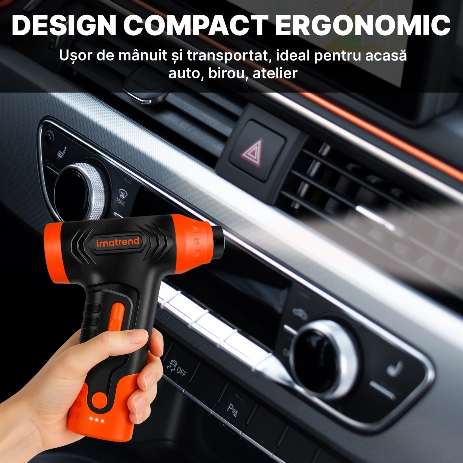suflanta aer electrica imatrend design ergonomic auto