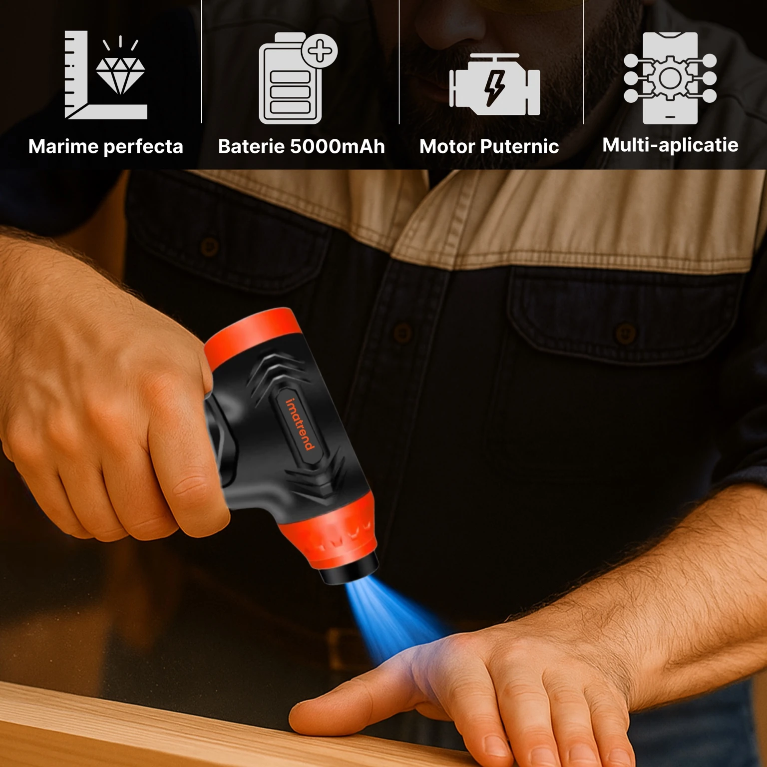 suflanta aer electrica imatrend utilizare mana curatare