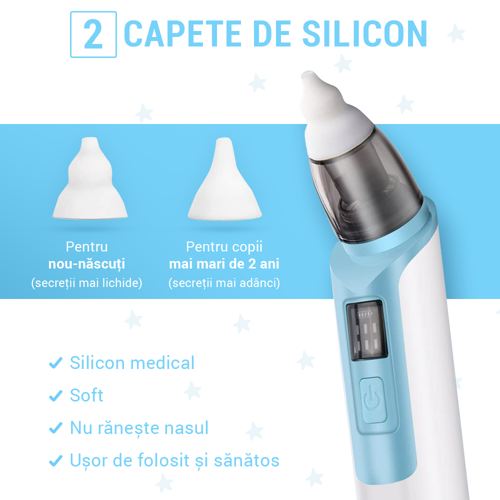 Aspirator nazal electric ima baby albastru3 2