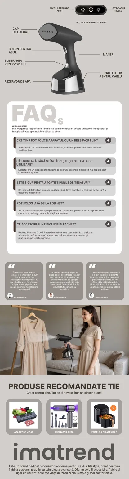 aparat calcat faq utilizare