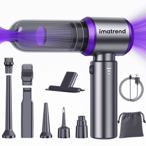 Aspirator portabil 4 in 1 IMA Trend ST Plus 6653, 100W, 15000Pa, HEPA, Auto & Casa