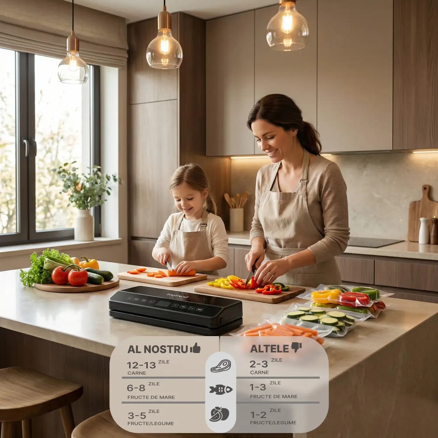 aparat vidat alimente familie gatit depozitare eficienta