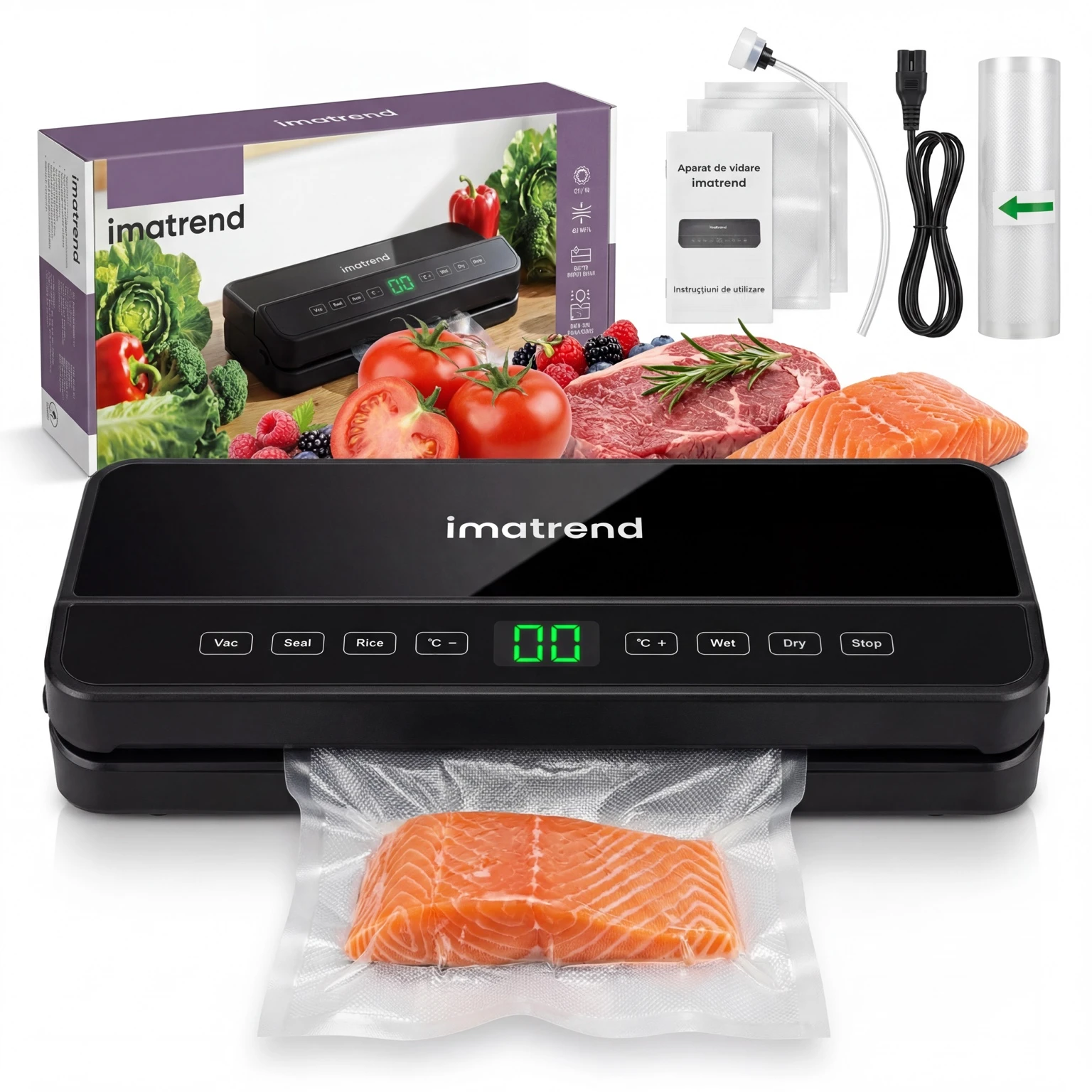 aparat vidat alimente imatrend vacuum sealer profesional