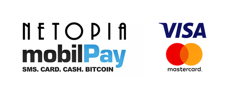 NETOPIA mobilPay – Visa și Mastercard
