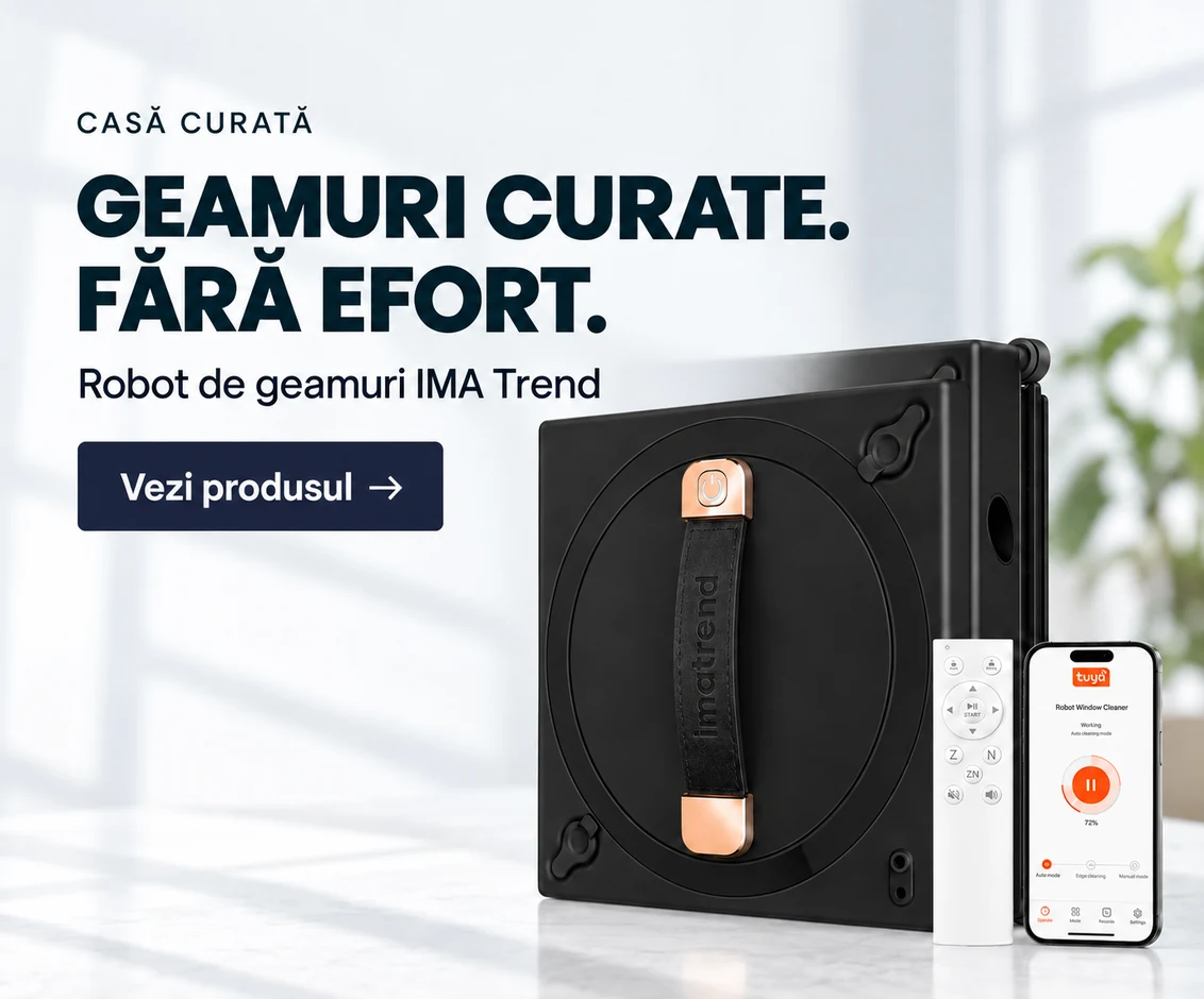 Robot de curățat geamuri IMA Trend GLE350, negru